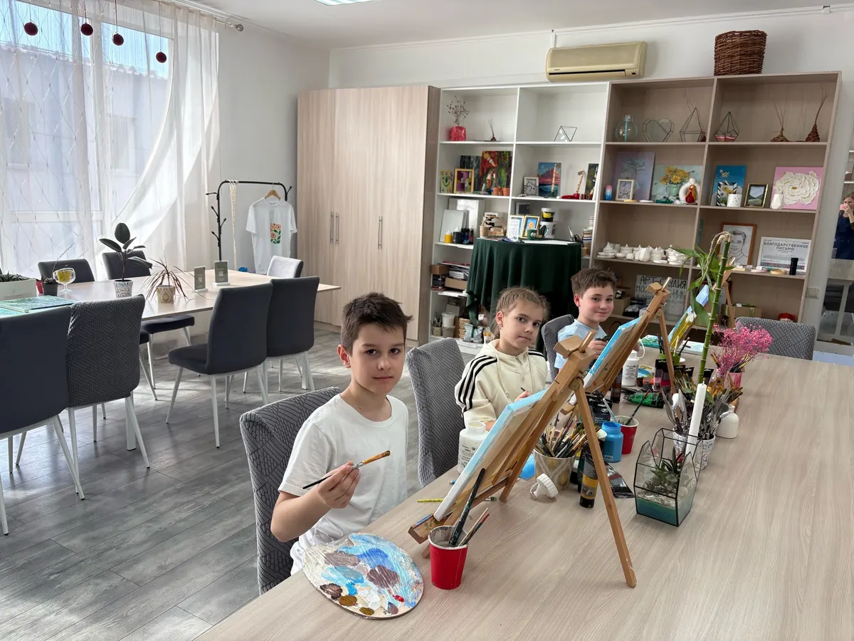 Детские мастер-классы в студии